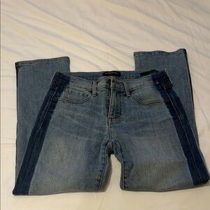 Banana Republic Two-Tone Blue Straight Leg Jeans